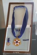 Ali's Presidential Medal of Freedom on display at the Ali Center