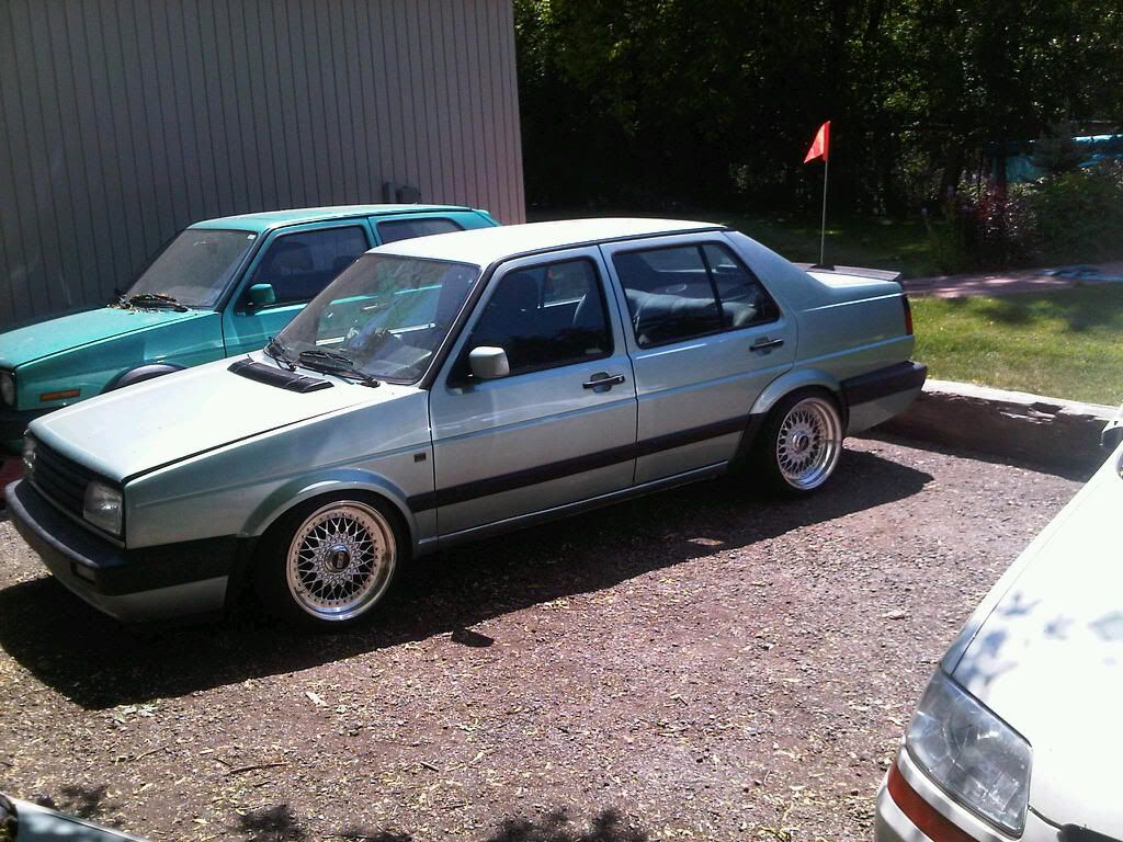 FS 1990 Calypso green jetta 4dr VW Vortex Volkswagen Forum