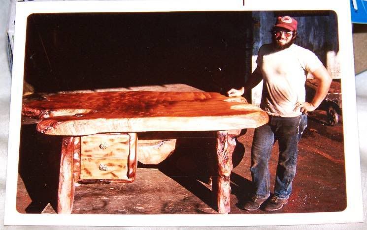 redwood desk