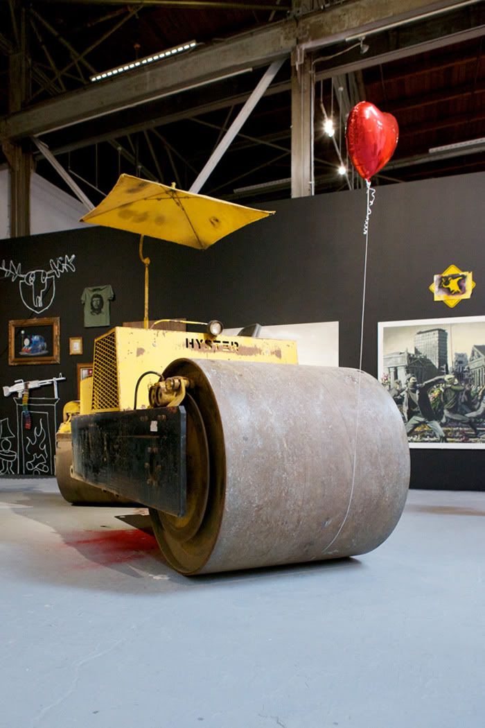 Banksy at MOCA “Art in the Streets” alt=