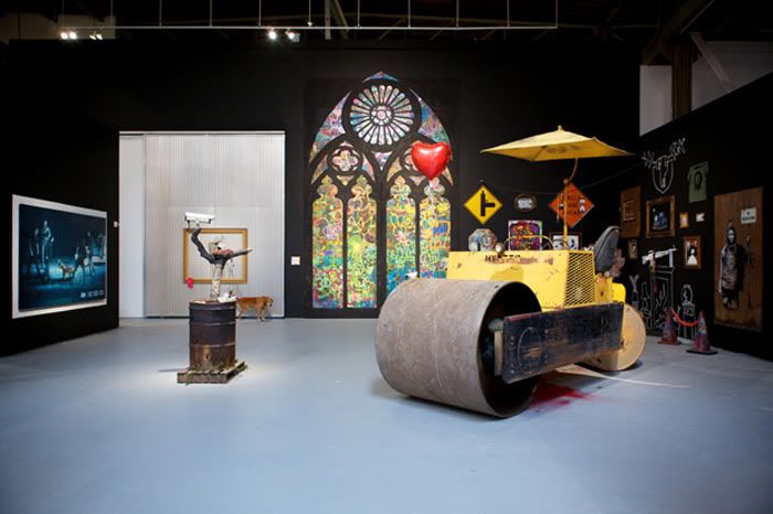 Banksy at MOCA “Art in the Streets” alt=