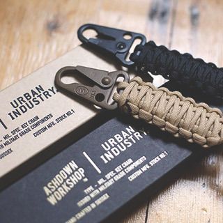 Ashdown Workshop X Urban Industry MIL-SPEC Key Ring Ashdown Workshop X Urban Industry MIL-SPEC Key Ring