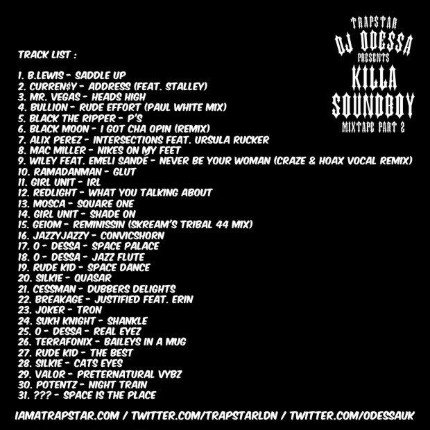 TRAPSTAR X O-DESSA 'KILL SOUNDBOY' MIXTAPE PART 2., High Order TRAPSTAR X O-DESSA 'KILLA SOUNDBOY' MIXTAPE PART 2., High Order