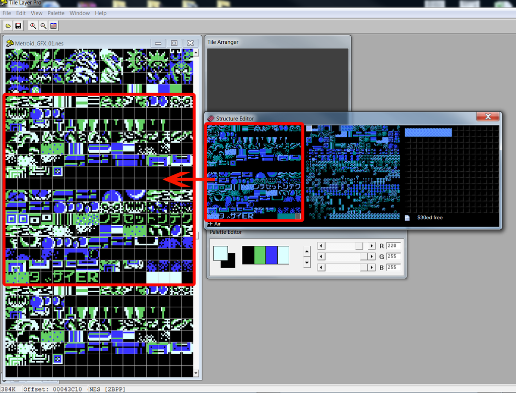 tile layer