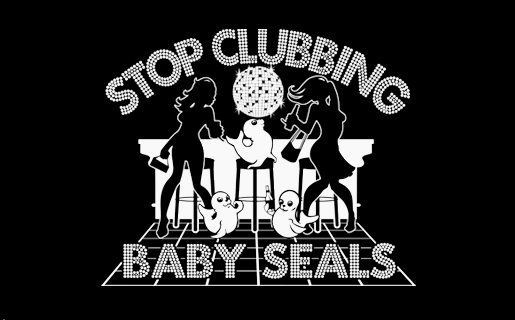 clubbing baby seals. Stop Clubbing Baby Seals