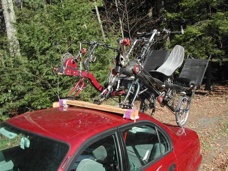 recumbent trike roof rack