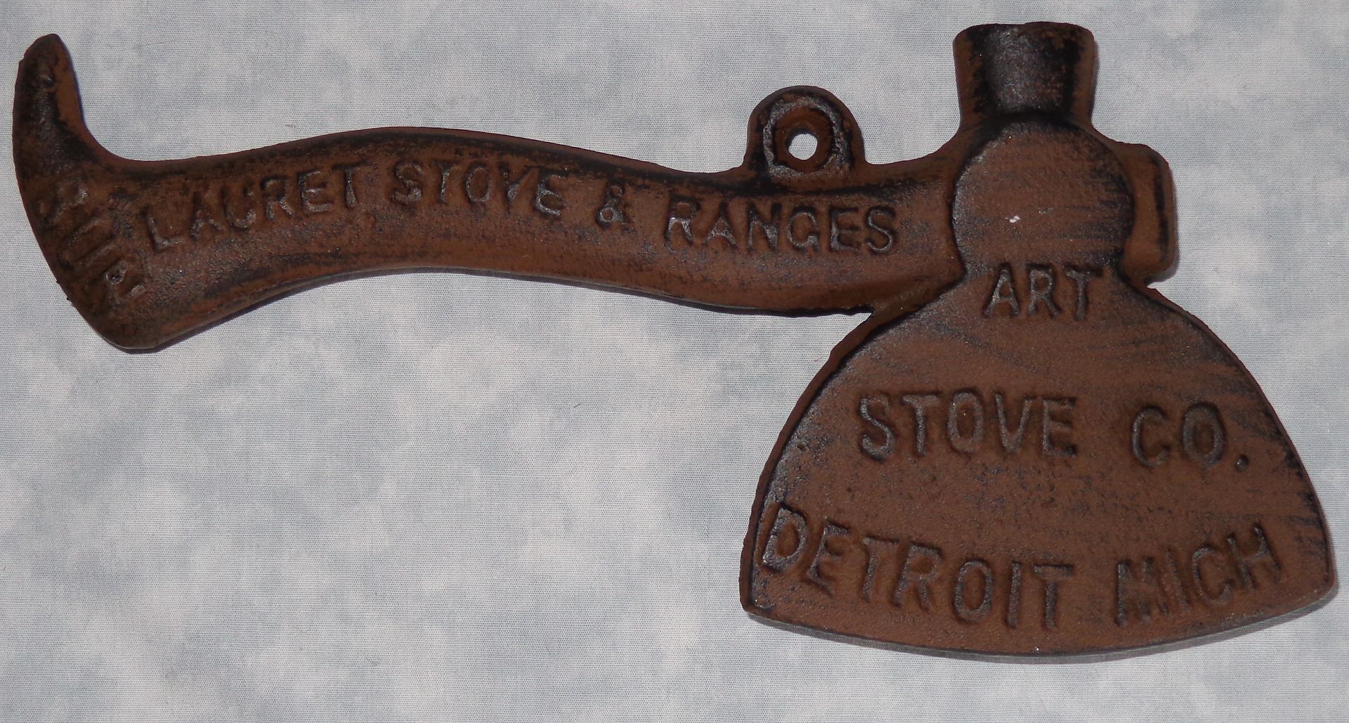 CAST IRON HATCHET PROHIBITION WHISKEY AXE AX eBay