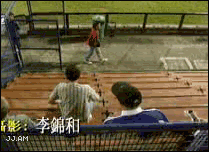 KickedDownStairsSoccer.gif