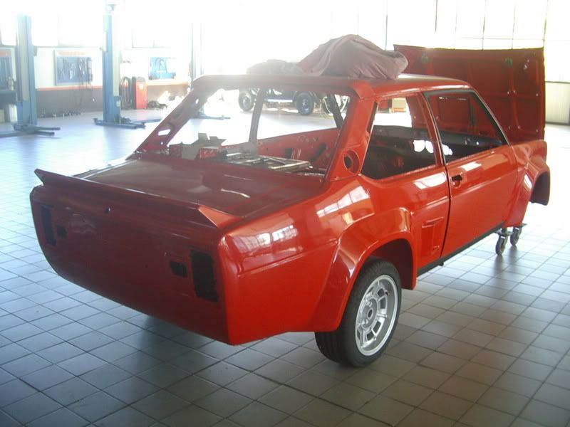 Fiat 131 Abarth Restoration Genuine article