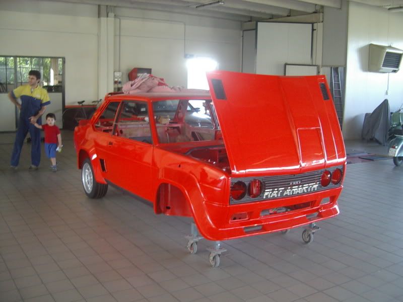 Fiat 131 Abarth Restoration in Italy Octaneie Forums