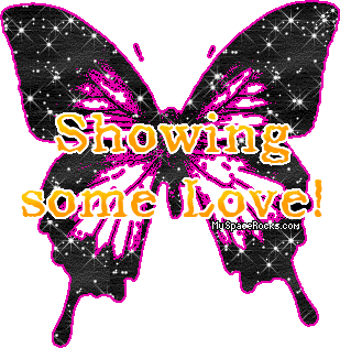butterfly showin love