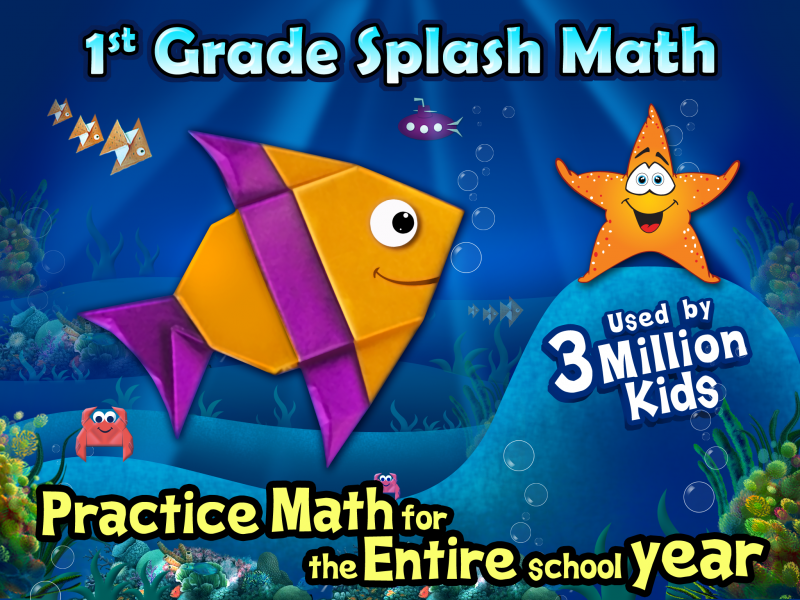 Splash Math 1st Grade App {Review}