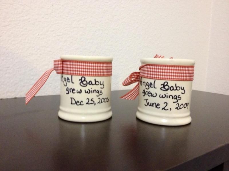 Pregnancy and Infant Loss Awareness Candles