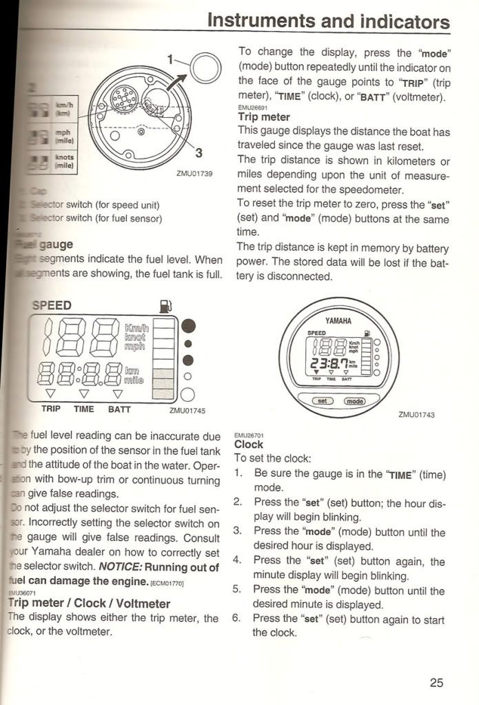 Yamaha Gauges Forums