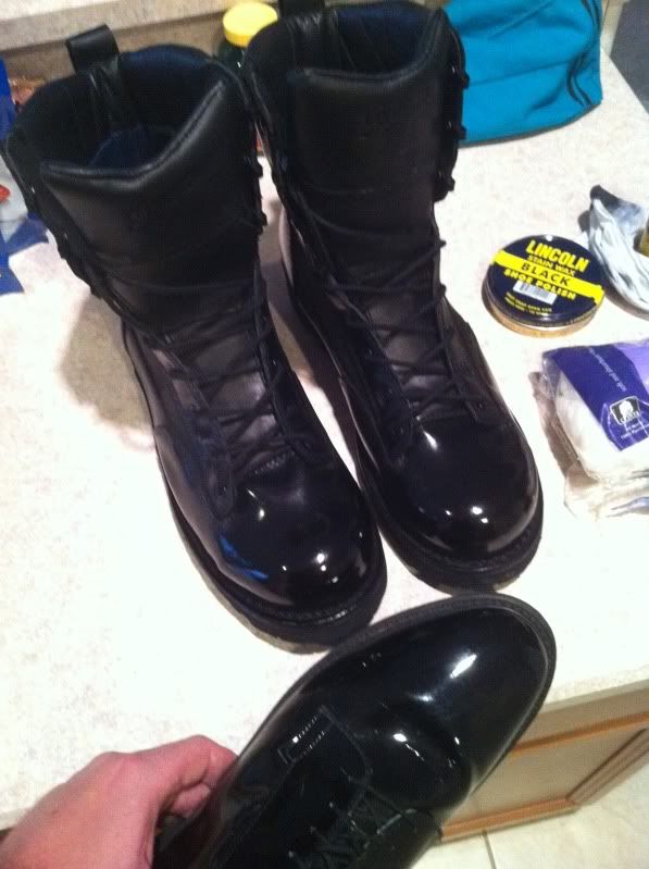 Boot Shining Question - Police Forums & Law Enforcement Forums ...