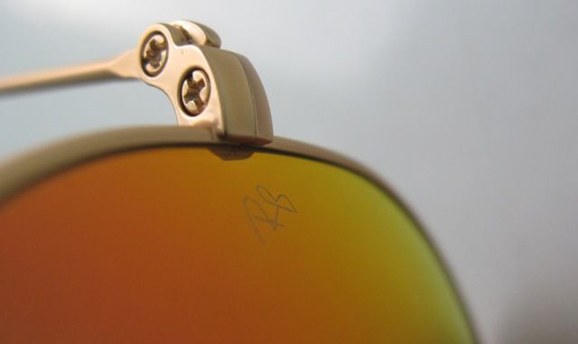 kinh nghiệm check RAYBAN aut - fake ! nhỏ AUTHENTIC chia sẽ cùng anh em... - 4