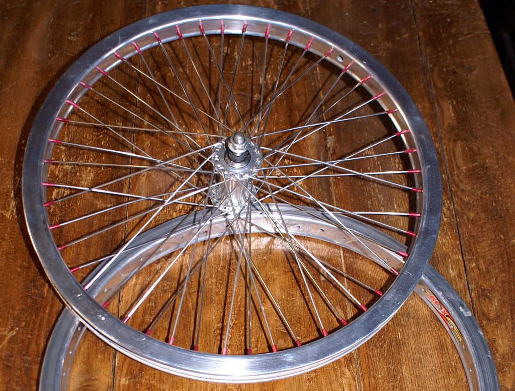 sanding bike rims