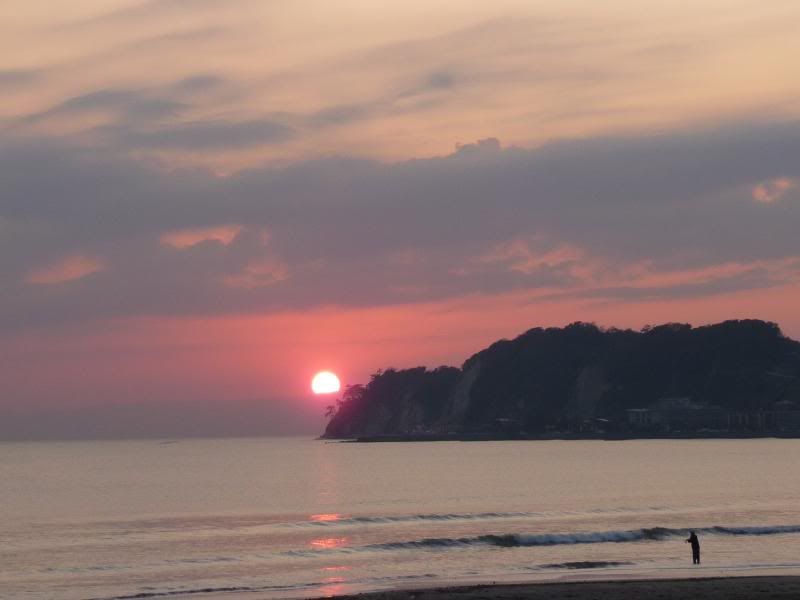 kamakura sunset