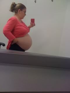 32 weeks, 3 days, Uploaded from the Photobucket iPhone App