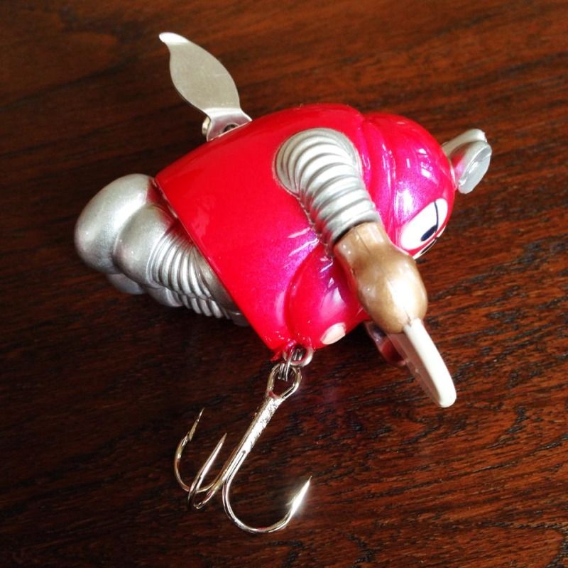 Pink Relic Lures Reservoir Dogs Genuine Character Topwater Fishing Lure Mr