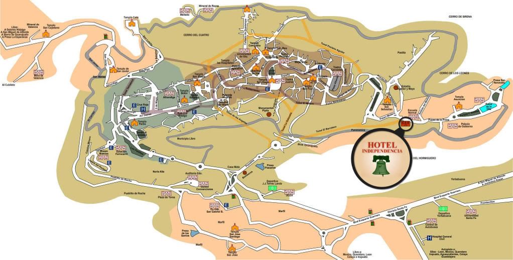 MÉXICO Guanajuato La Ciudad de los túneles Guanajuato A Cidade dos túneis SkyscraperCity