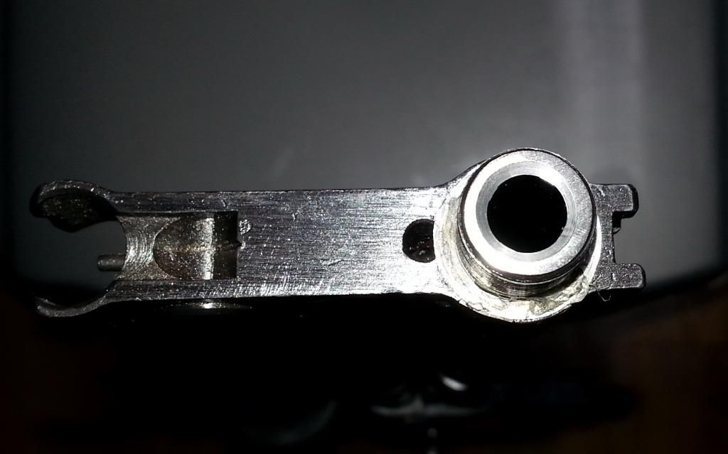 Homemade barrel crowning tool