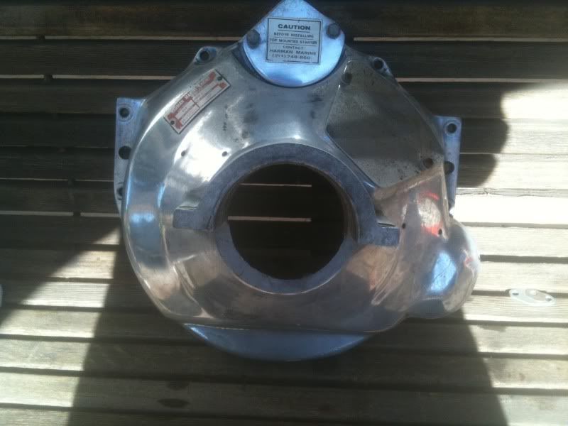 454 3 pt bellhousing w/ top mount starter plate. 100+ride