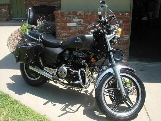 1982 Honda shadow 450 #6