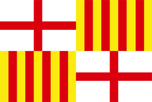 Flag of Barcelona