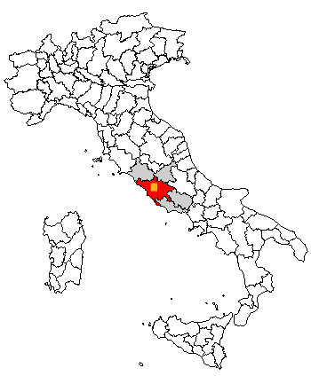 Location of Rome