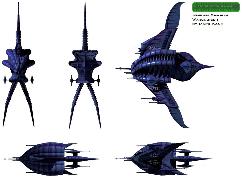 Babylon 5 Warp Shadow Ship Ready For Inspection Sf And Realspace