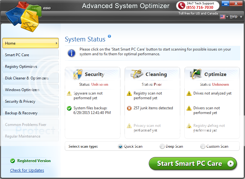 Advanced system optimizer review