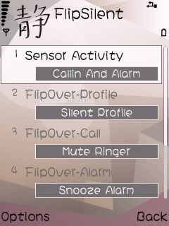 FlipSilent v1.03 For Symbian 3rd 2