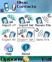 Backup Contacts For Symbian S60 1