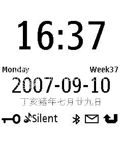 cclock for symbian 3rd