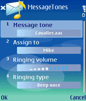 MessageTones for Nokia S60 3rd Edition 2
