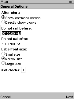 PhoneTime J2ME Application For Java Mobile Phones (Jar/JAD) 3