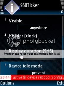 S60Ticker 0.2.2 For Symbian OS 9.x / S60v3 2