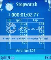 Tevero Stopwatch V1.1 Application For Java Mobile Phones 1