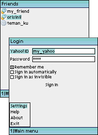 YMTiny - Free J2ME Yahoo Messenger Java (Jar/JAD) 1