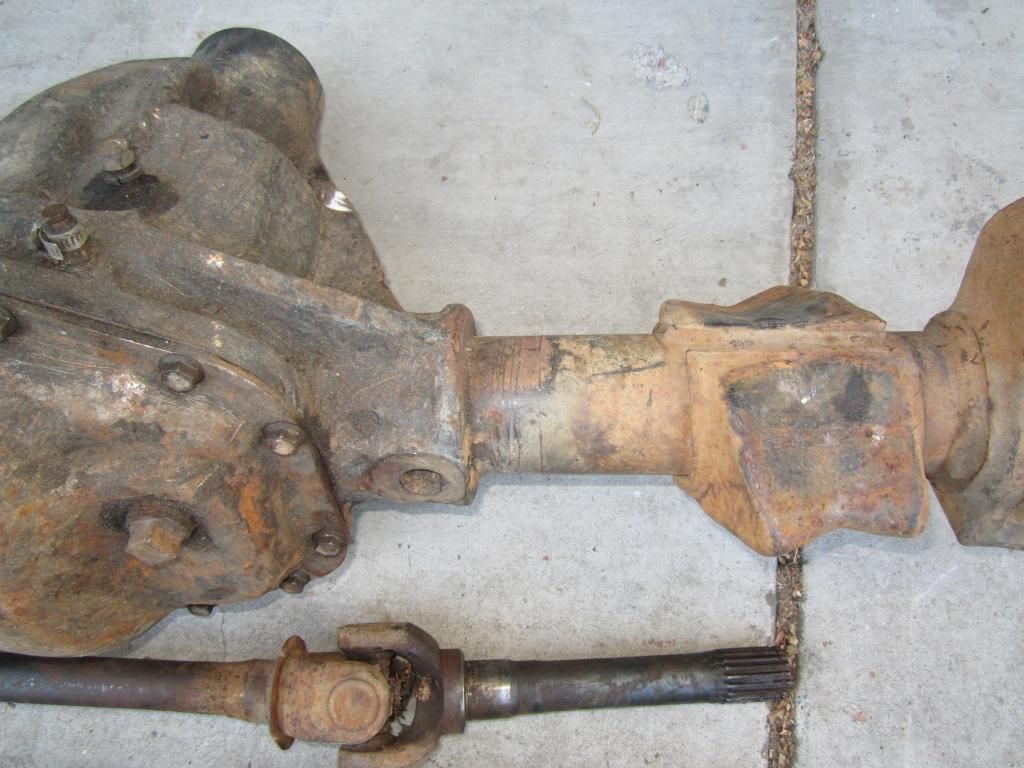 Dana 44 high pinion axle, flat top knuckles, gears, carrier - Pirate4x4 ...