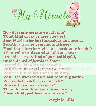 My Miracle ~ Poem Photo by hhhhhh_014 | Photobucket