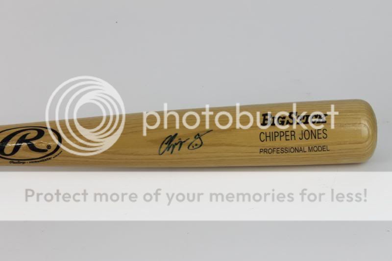 This is an authentic signed baseball bat signed in sharpie. This is 