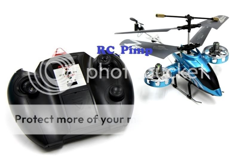 RTR 4 Channel Gyro RC Mini Helicopter Complete Set  