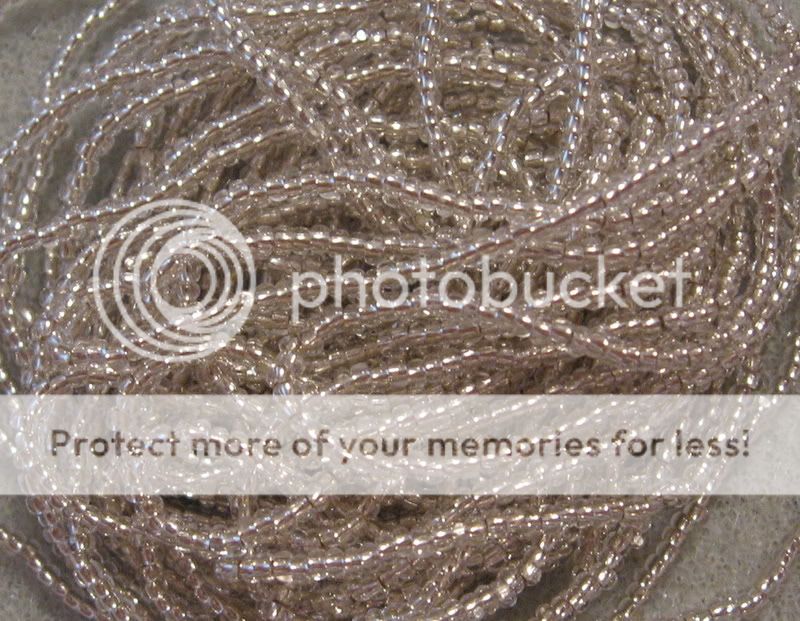 13/0 HANK CHARLOTTE CUT SILVER LINED CRYSTAL SEED BEADS  