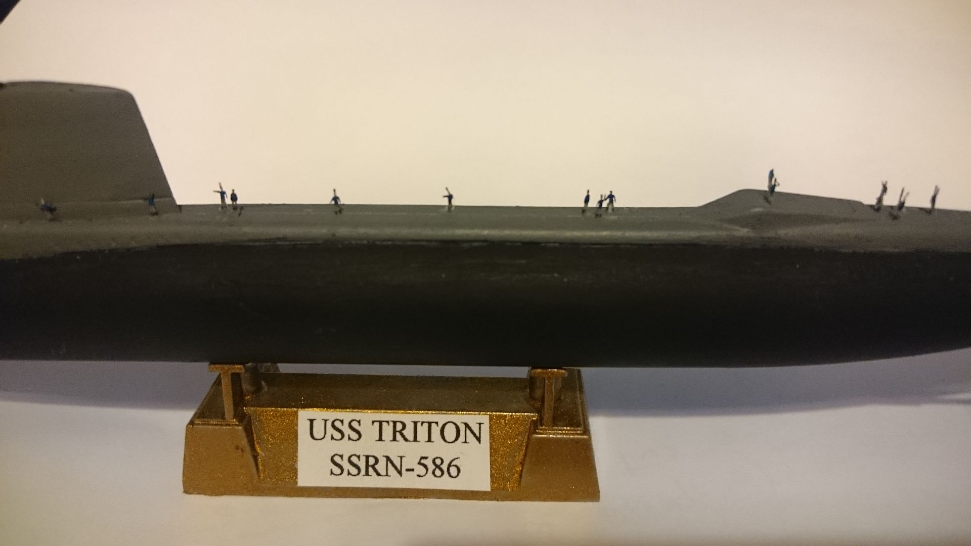 USS Triton SSRN-586 1/700 Submarine - Ready for Inspection - Maritime ...