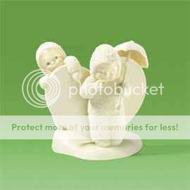 Dept 56 Just Wanted To Say Snowbabies Figurine MIB  